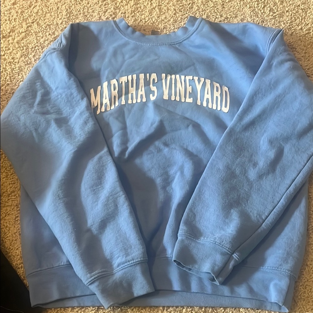 Blue Martha's Vineyard Sweatshirt
